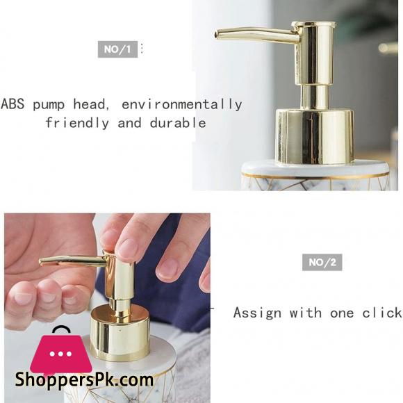 Ceramic Liquid Dispenser Foam Soap Dispenser Kitchen Sink Soap Dispenser Shampoo Massage Oil Pump-Bottles Dispensers