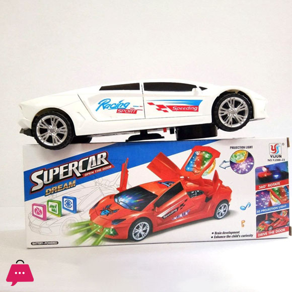 CrazyFerrari with Light & Sound – 360 rotation