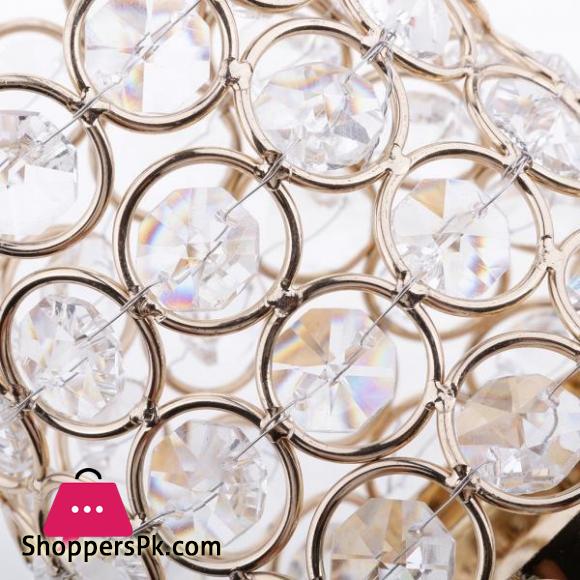 Crown Rock Crystal Candlestick Wedding Props Candlelight Dinner Glass Candle Holder Nice Decorative Candle Holder