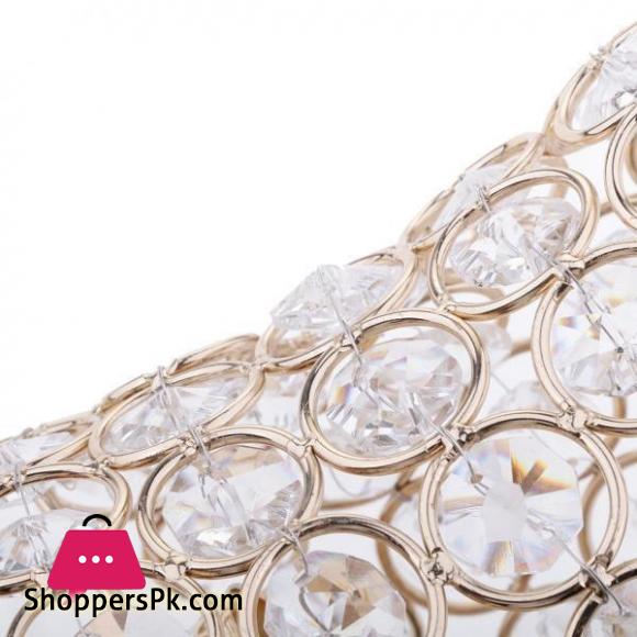 Crown Rock Crystal Candlestick Wedding Props Candlelight Dinner Glass Candle Holder Nice Decorative Candle Holder