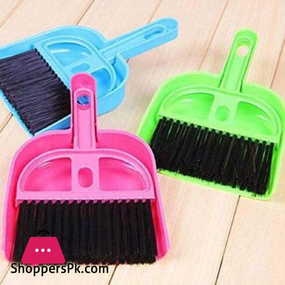 Mini Dustpan with Brush Broom Set for Multi-Purpose Cleaning Brush Keyboards, Dining Table, Car Cleaning, Refrigerator Cleaning kit, Carpets sep2021
