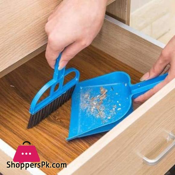 Mini Dustpan with Brush Broom Set for Multi-Purpose Cleaning Brush Keyboards, Dining Table, Car Cleaning, Refrigerator Cleaning kit, Carpets sep2021