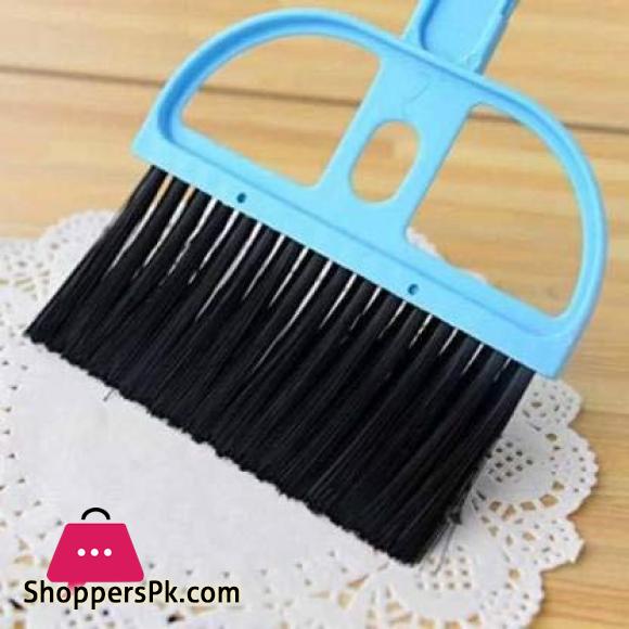 Mini Dustpan with Brush Broom Set for Multi-Purpose Cleaning Brush Keyboards, Dining Table, Car Cleaning, Refrigerator Cleaning kit, Carpets sep2021