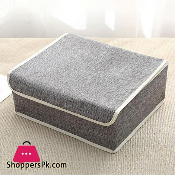 Multi-Slot Bra Underwear Socks Clothes Storage Organizer Box Container