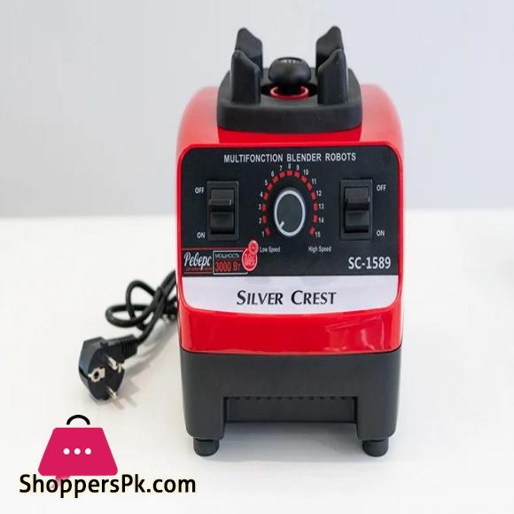 Silver Crest SC-1589 Single Commercial BlEnder , Silver Crest Heavy Duty juicer blinder