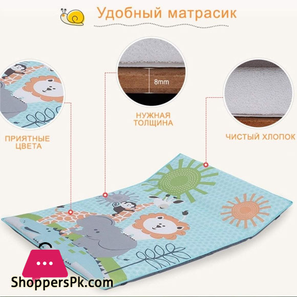 Baby Travel Bed Portable Foldable Cribs European Game Bed Baby Cot Beds Cribs European-style Roller Game Bed Folding Baby Crib
