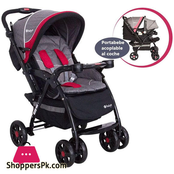 EBABY Car with Baby Carrier EBaby BRAVIAR 1092 RED