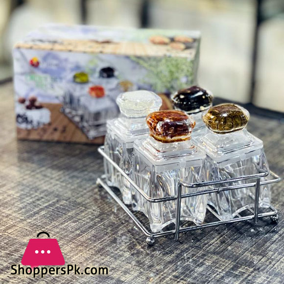 Falcon Acrylic Salt & Pepper Shakers 4 Pcs