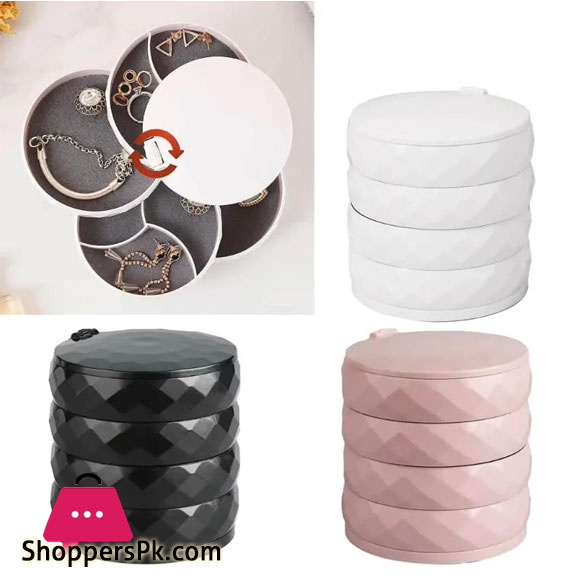 Jewelry Organizer, Small Jewelry Storage Box Earring Holder for Women