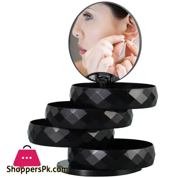 Jewelry Organizer, Small Jewelry Storage Box Earring Holder for Women