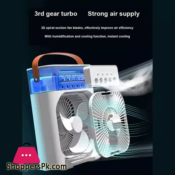 New USB Water Mist Funny Humidification Fan Home Outdoor Water Mist Spray Steam Sprayer Cooling Air Conditioner Humidifier Electric Fan