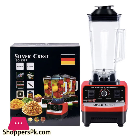 Silver Crest SC-1589 Single Commercial BlEnder , Silver Crest Heavy Duty juicer blinder