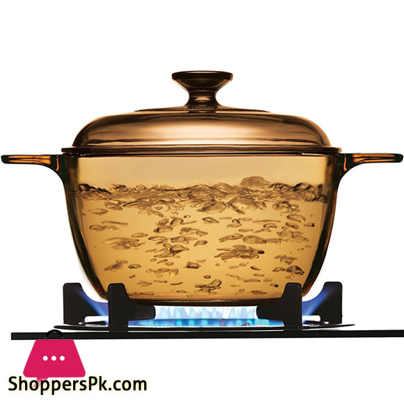 VISIONS® 6-pieces Glass Cookpot Cookware Set