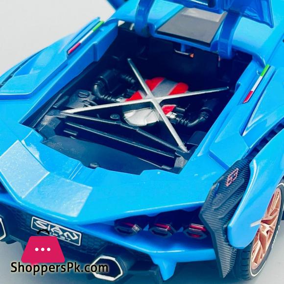 1:24 Diecast Metal Lamborghini SIAN 1:24 alloy car model