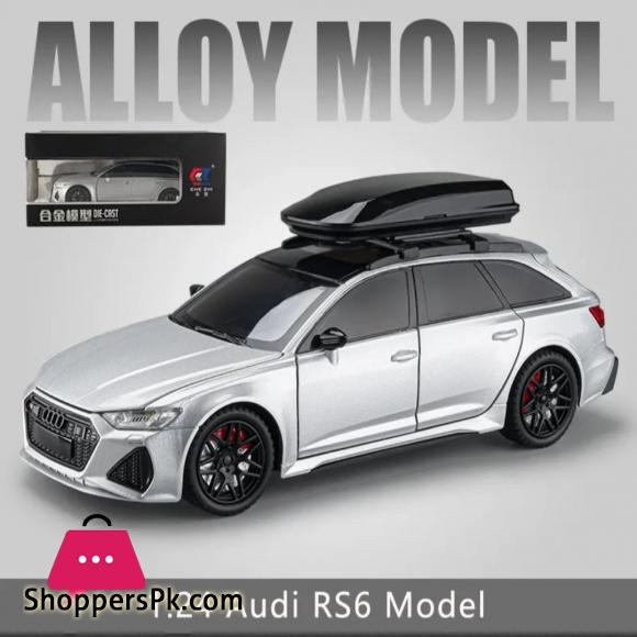 1:24 For Audi RS6 Simulation Diecast Alloy Car Model