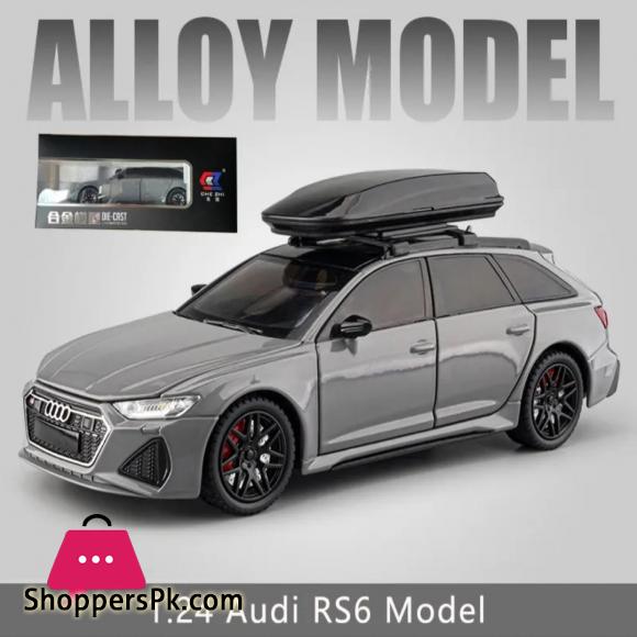 1:24 For Audi RS6 Simulation Diecast Alloy Car Model
