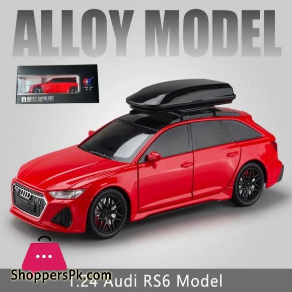 1:24 For Audi RS6 Simulation Diecast Alloy Car Model