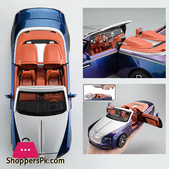 1:24 Rolls-Royce Dawn Alloy Sport Car Model Toy Car Simulation Diecasts Toy Vehicles Sound And Light Collection Toy For Boy Gift