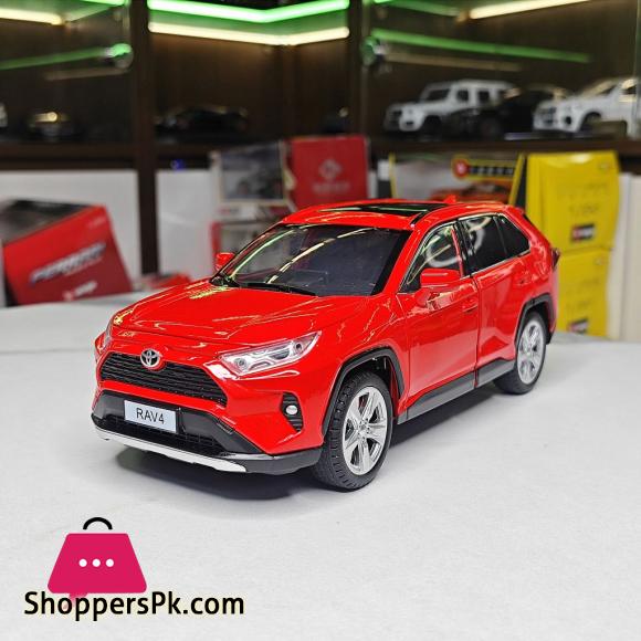 1:24 scale RAV4 SUV ALLOY DIECAST MODEL CAR LIGHTS SOUND