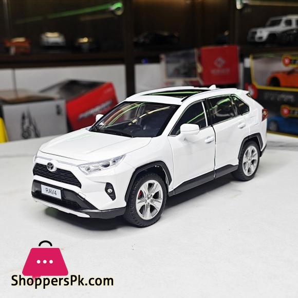 1:24 scale RAV4 SUV ALLOY DIECAST MODEL CAR LIGHTS SOUND
