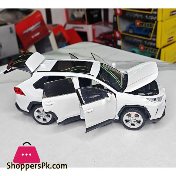 1:24 scale RAV4 SUV ALLOY DIECAST MODEL CAR LIGHTS SOUND