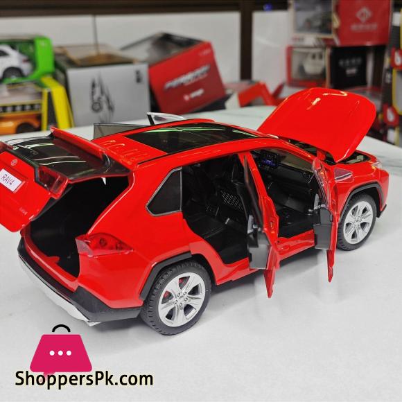 1:24 scale RAV4 SUV ALLOY DIECAST MODEL CAR LIGHTS SOUND