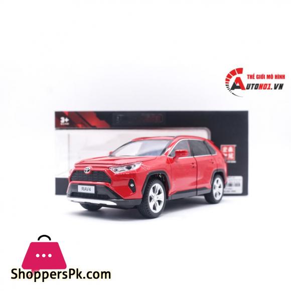 1:24 scale RAV4 SUV ALLOY DIECAST MODEL CAR LIGHTS SOUND
