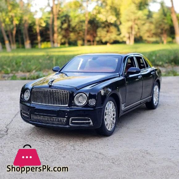 1:24 scale entley Mulsanne alloy diecast model light sounds
