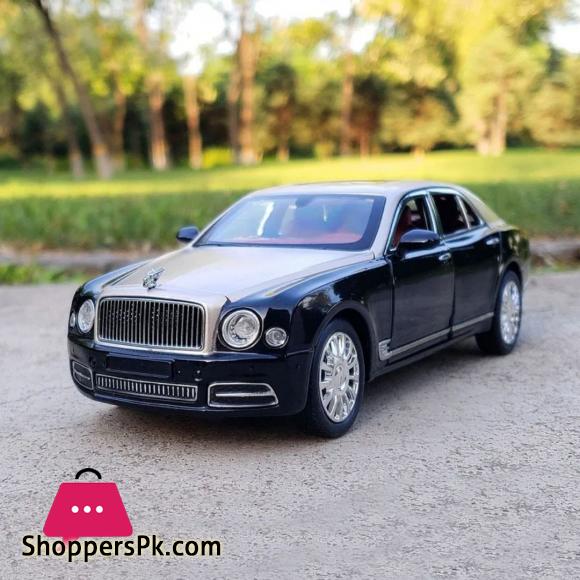 1:24 scale entley Mulsanne alloy diecast model light sounds