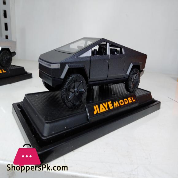 1:36 Tesla Cybertruck Alloy Car Model Diecasts Vehicles Pickup CAR Sound &Light.
