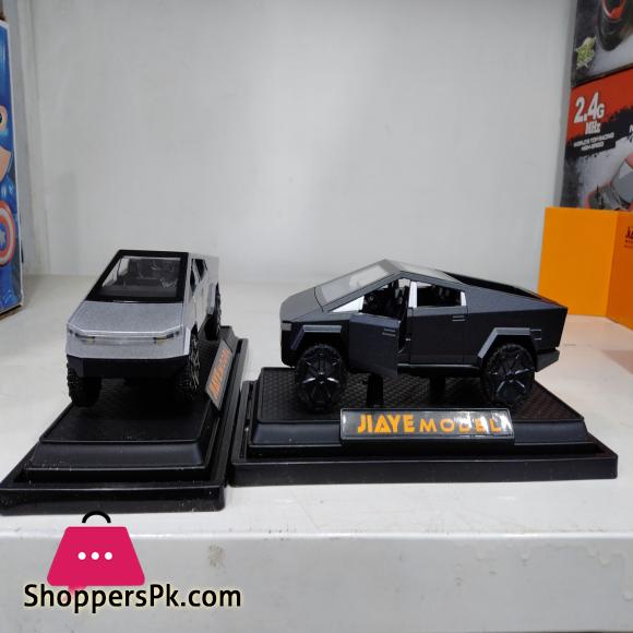 1:36 Tesla Cybertruck Alloy Car Model Diecasts Vehicles Pickup CAR Sound &Light.