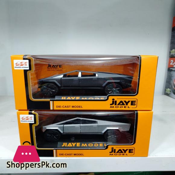 1:36 Tesla Cybertruck Alloy Car Model Diecasts Vehicles Pickup CAR Sound &Light.