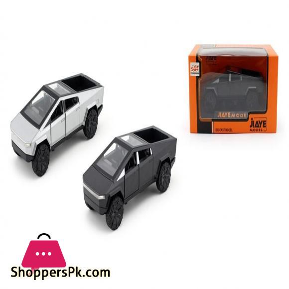 1:36 Tesla Cybertruck Alloy Car Model Diecasts Vehicles Pickup CAR Sound &Light.