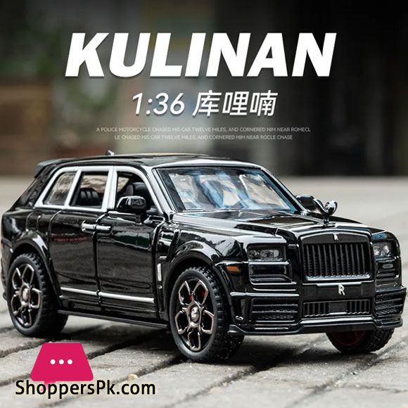 1:36 Rolls Royce Cullinan High Simulation Diecast Metal Alloy Model car Sound Light Pull Back Collection Kids Toy Gifts A589
