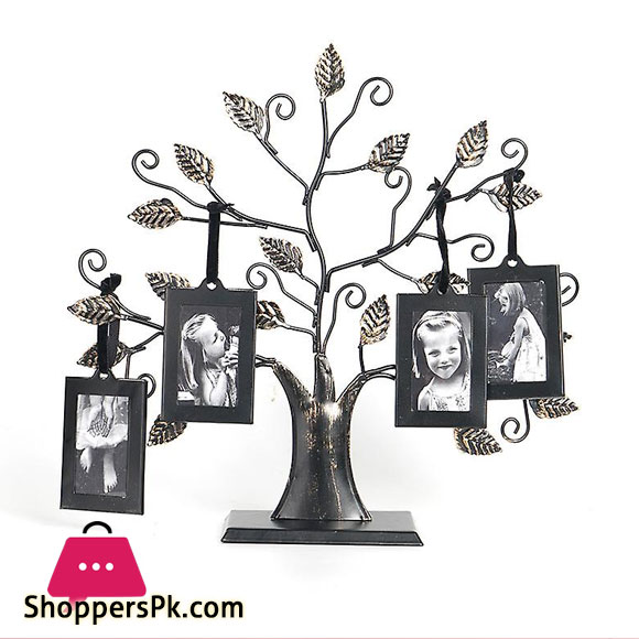 4 Pendants Photo Pendants Family Tree Photo Tree Frame Hanging Trees Decorative Table for Photo Tree on Display