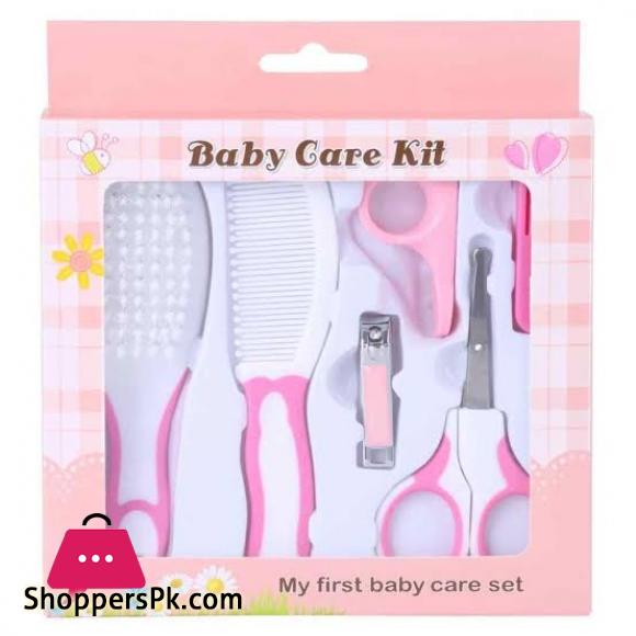 6-Pcs Newborn Baby Healthcare Kits Set Babies Nail Hair Manicure Brush Kids Grooming Kit Accesorries