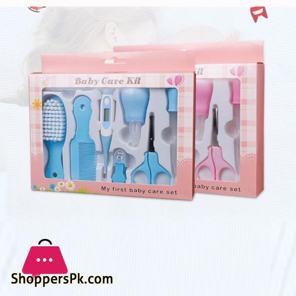 6-Pcs Newborn Baby Healthcare Kits Set Babies Nail Hair Manicure Brush Kids Grooming Kit Accesorries