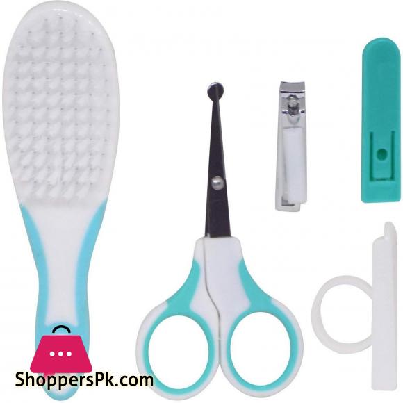 6-Pcs Newborn Baby Healthcare Kits Set Babies Nail Hair Manicure Brush Kids Grooming Kit Accesorries