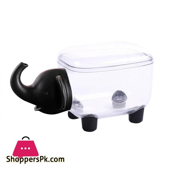 Cotton Swab Storage Box Sheep Elephant Dust-proof Toothpick Holder Organizer