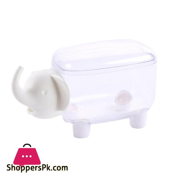 Cotton Swab Storage Box Sheep Elephant Dust-proof Toothpick Holder Organizer