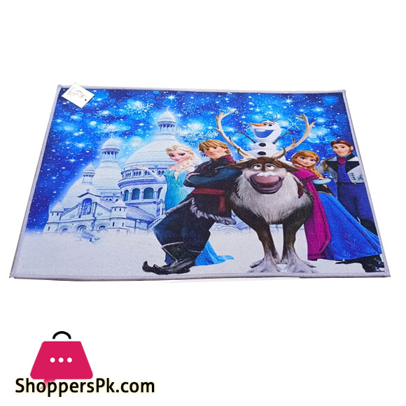 Frozen Living Room Rug Non-slip Doormat Entrance Door Mat 120 x 180 CM