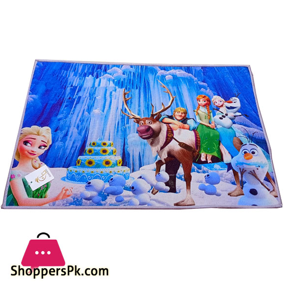 Frozen 3 Living Room Rug Non-slip Doormat Entrance Door Mat 100 x 150 CM
