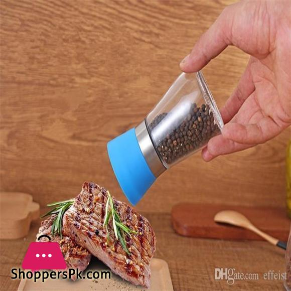 Glass Pepper grinder Salt and Pepper mill grinder Shaker Spice Salt Container Condiment Jar Holder grinding bottles