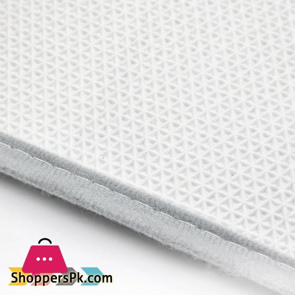 Non Slip Bathroom Rug - Absorbent Bath Mat & Floor Rug for Shower-C