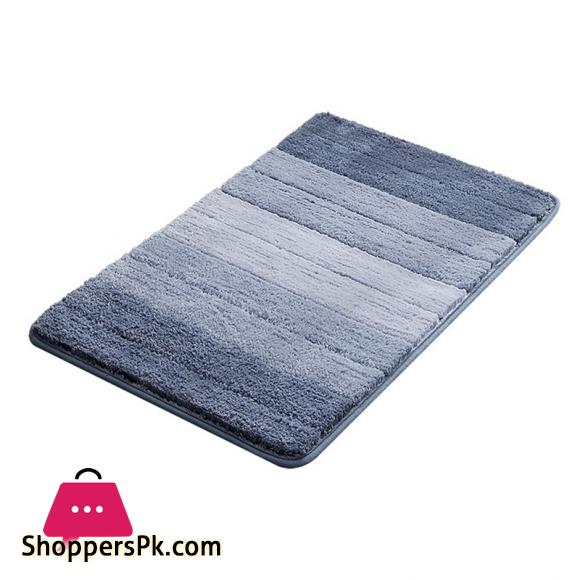 Non Slip Bathroom Rug - Absorbent Bath Mat & Floor Rug for Shower-C