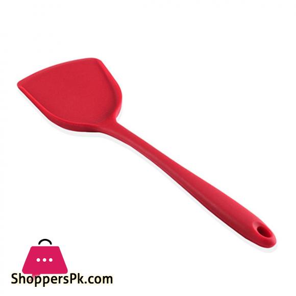 Silicone Non-stick Egg Fish Frying Pan Scoop Spoon Shovel Turner Cooking Utensil