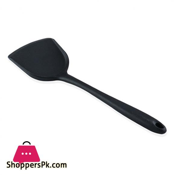 Silicone Non-stick Egg Fish Frying Pan Scoop Spoon Shovel Turner Cooking Utensil