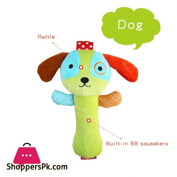 Soft Plush Animal Baby Rattle Toy Random Characters – 242