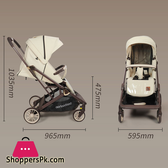 Baobaohao Two-Way Seat Stroller Mountain Stroller Travel Stroller Aluminum Frame EVA Wheels CK2
