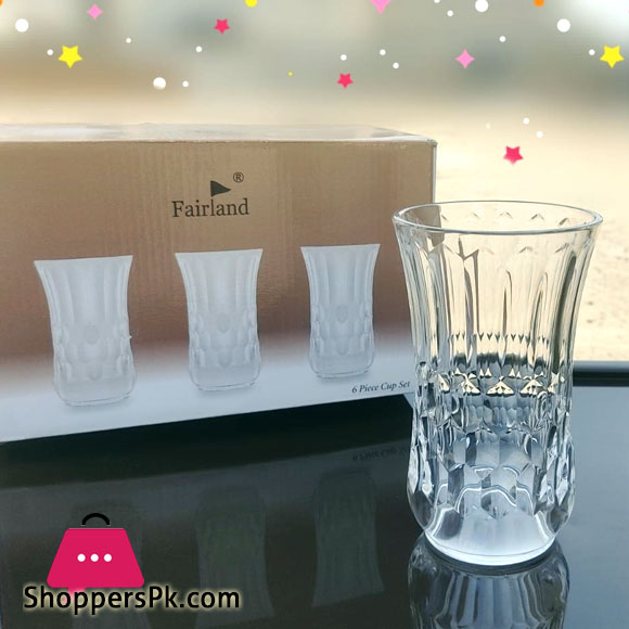 Fairland Acrylic Glass 61150 Set of 6 Turkey Made
